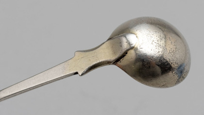 Rare Cape Silver Condiment Ladle - Lawrence Twentyman